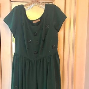 Eshakti fit and flare party dress